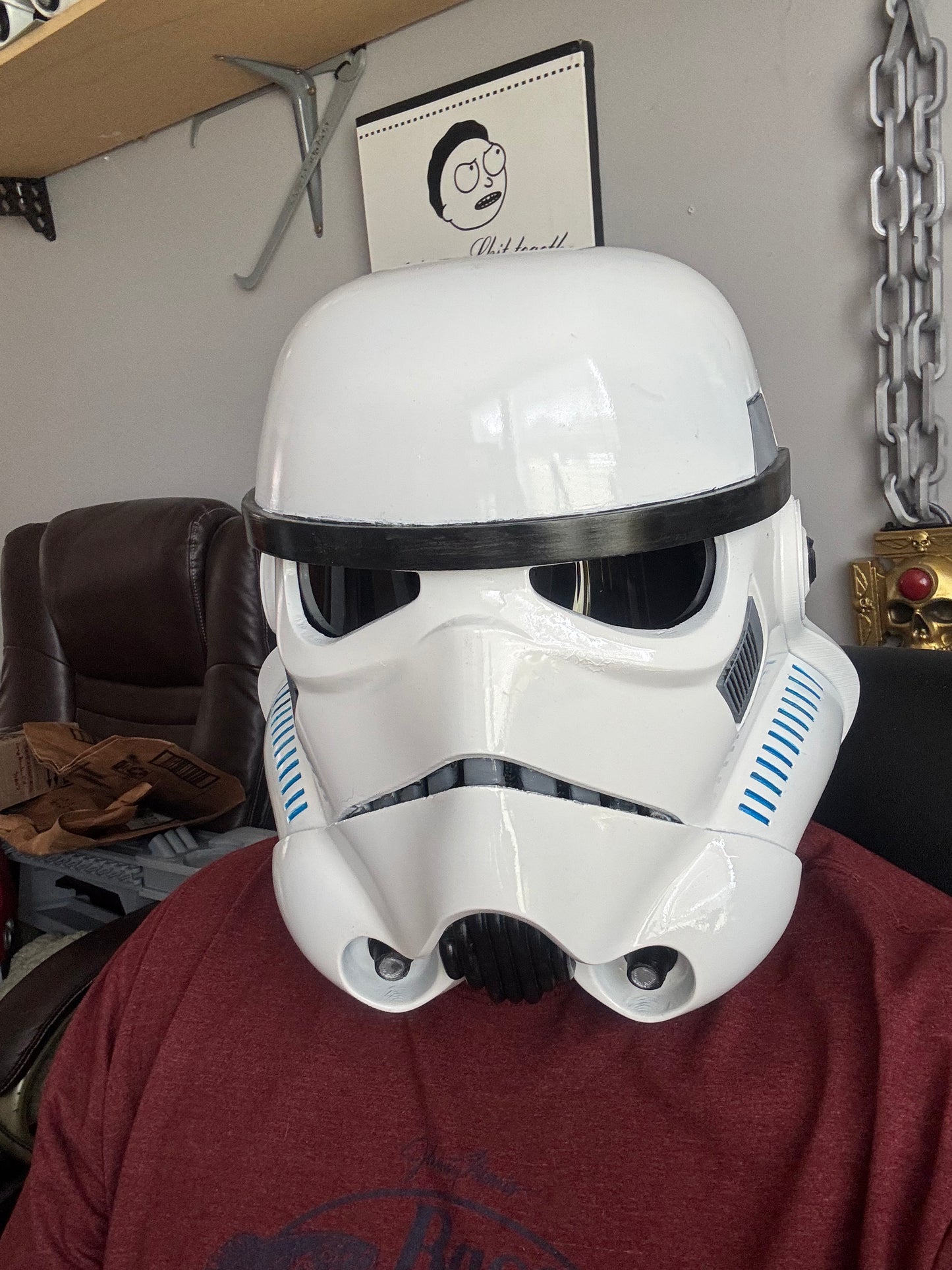 Hand-Finished Stormtrooper Helmet – Display Prop / Cosplay Ready
